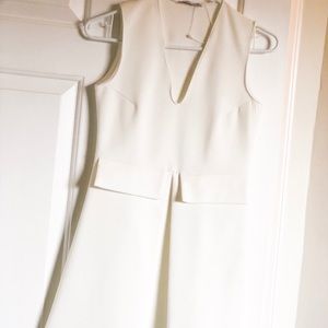 Zara- Short, white dress